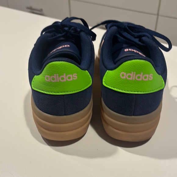 Adidas Navy and Pink Sneakers - Picture 6 of 6